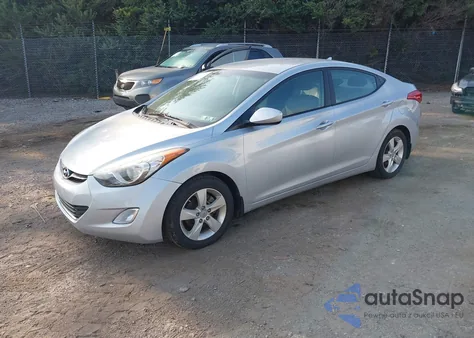 2012 Hyundai Elantra Gls from USA, damaged, VIN 5NPDH4AE4CH143276
